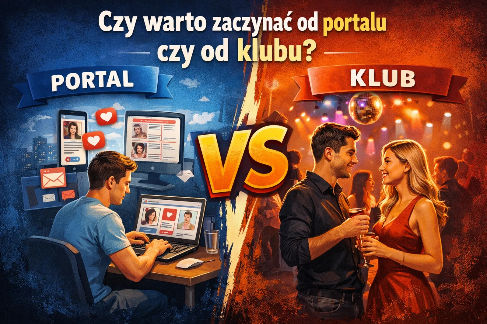 Czy warto zaczynać od portalu czy od klubu